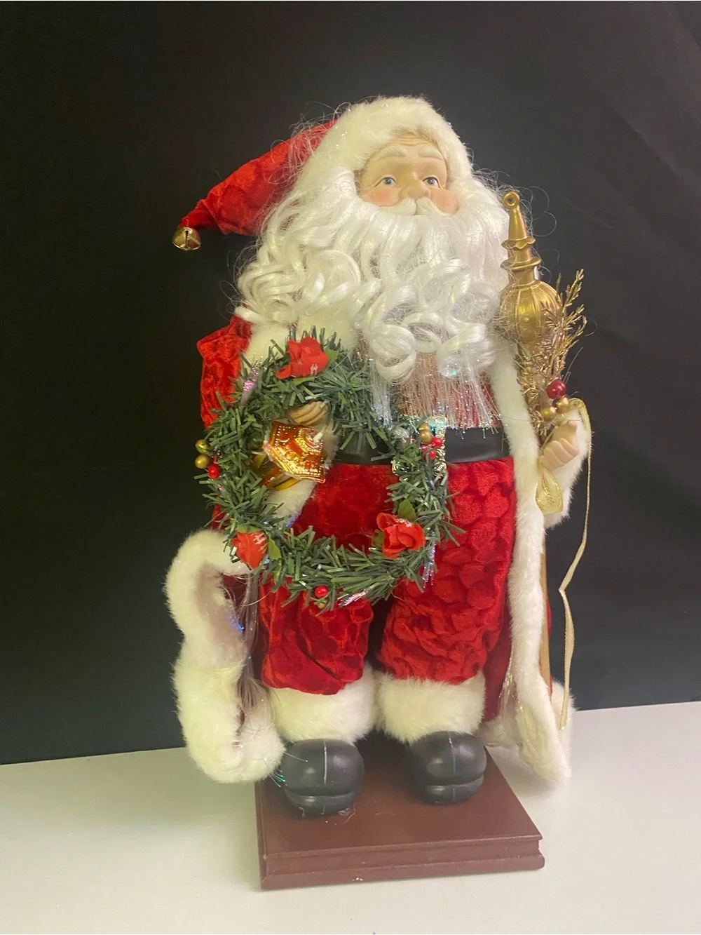 Fiber Optic Santa Claus